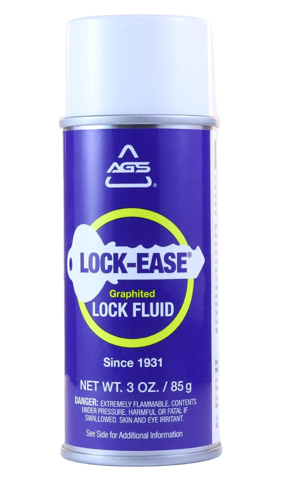 Automotive Solutions Lock-Ease Graphite Lock Lubricant – 3oz Aerosol, Prevent…
