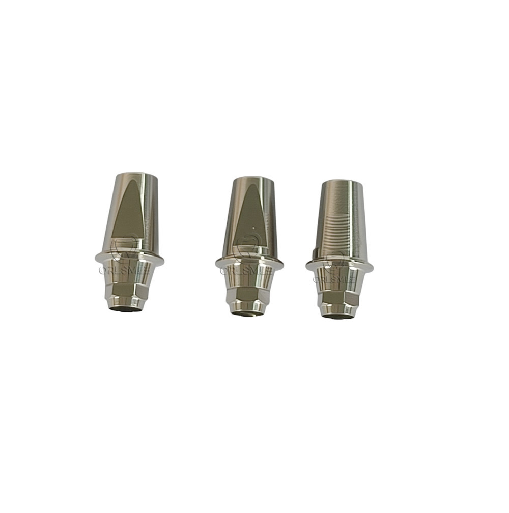 10 pcs Titanium digital ti base Ti-base Abutment CAD/CAM fit to Den-tium D4.5