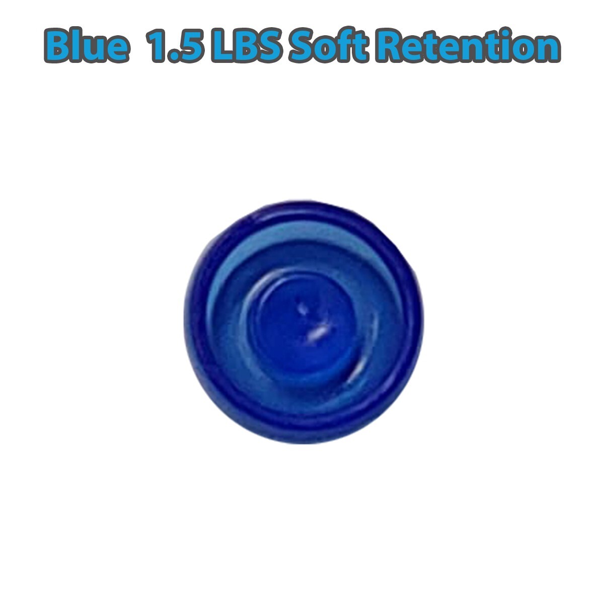 Overdenture Abutment Removable Metal Male Caps Inserts Blue 1.5 lbs 10 Sets