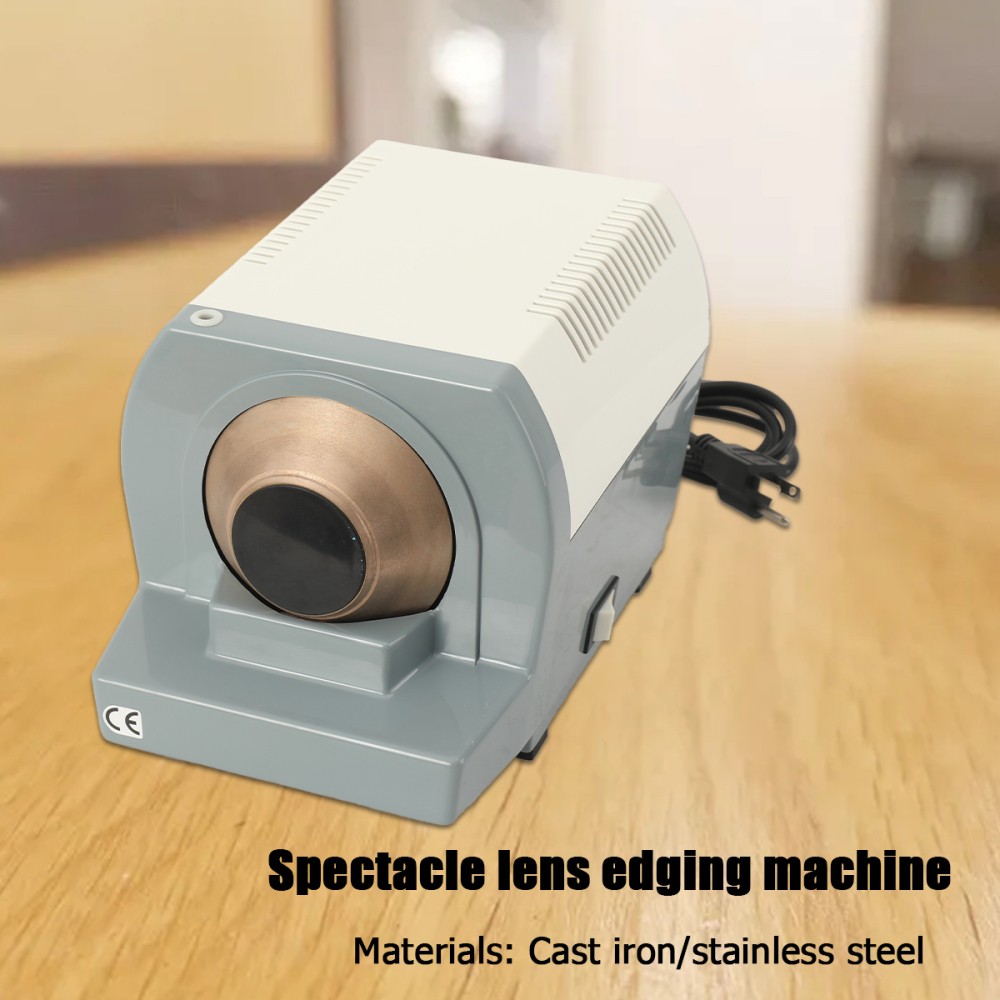 110V 75W Lens Edging Machine Optical Precise Grinding Machine Hand Edger