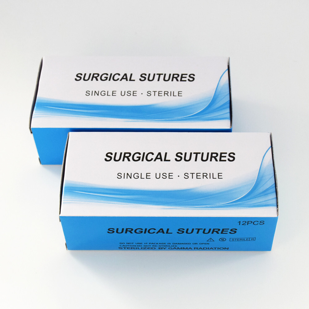 Dental Non-Absorbable Emergency First Silk Sterile Wound Treating Reverse 20mm