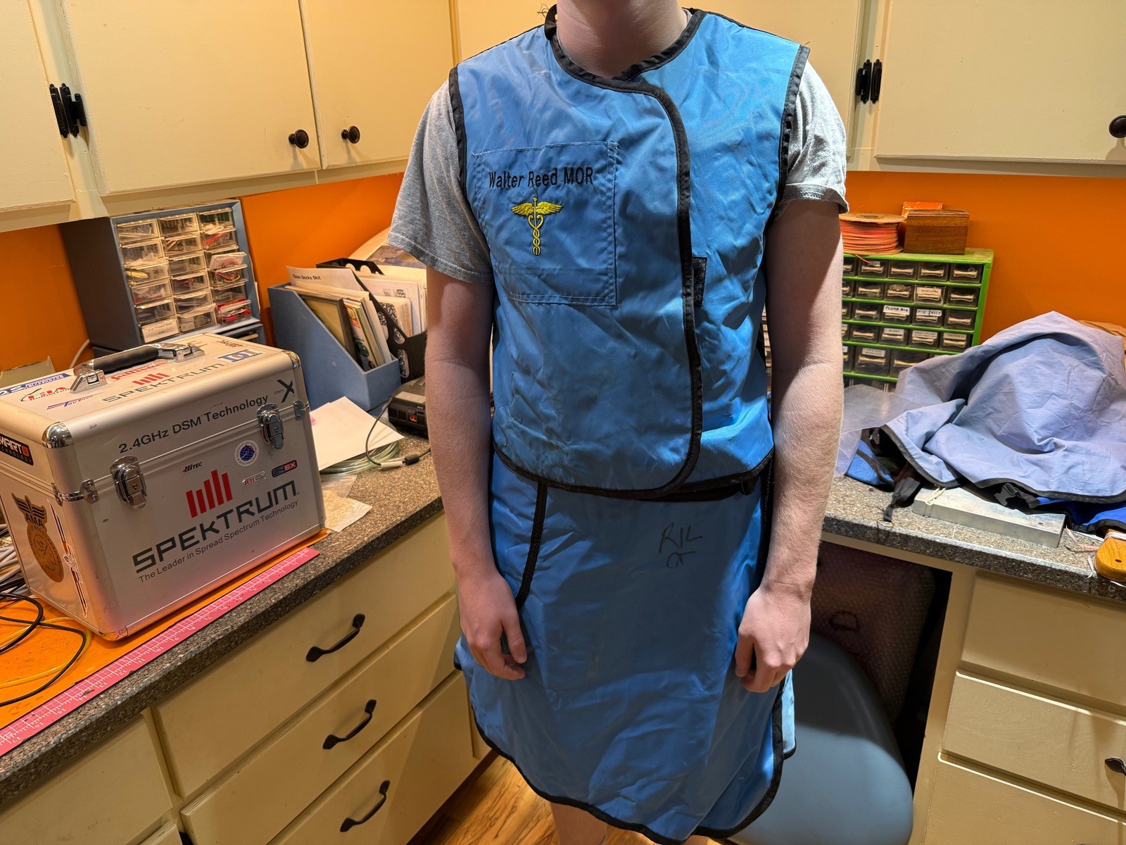 AADCO RayShield X Ray X-Ray Large Vest and Kilt Apron Lead Equiv 0.35 mm