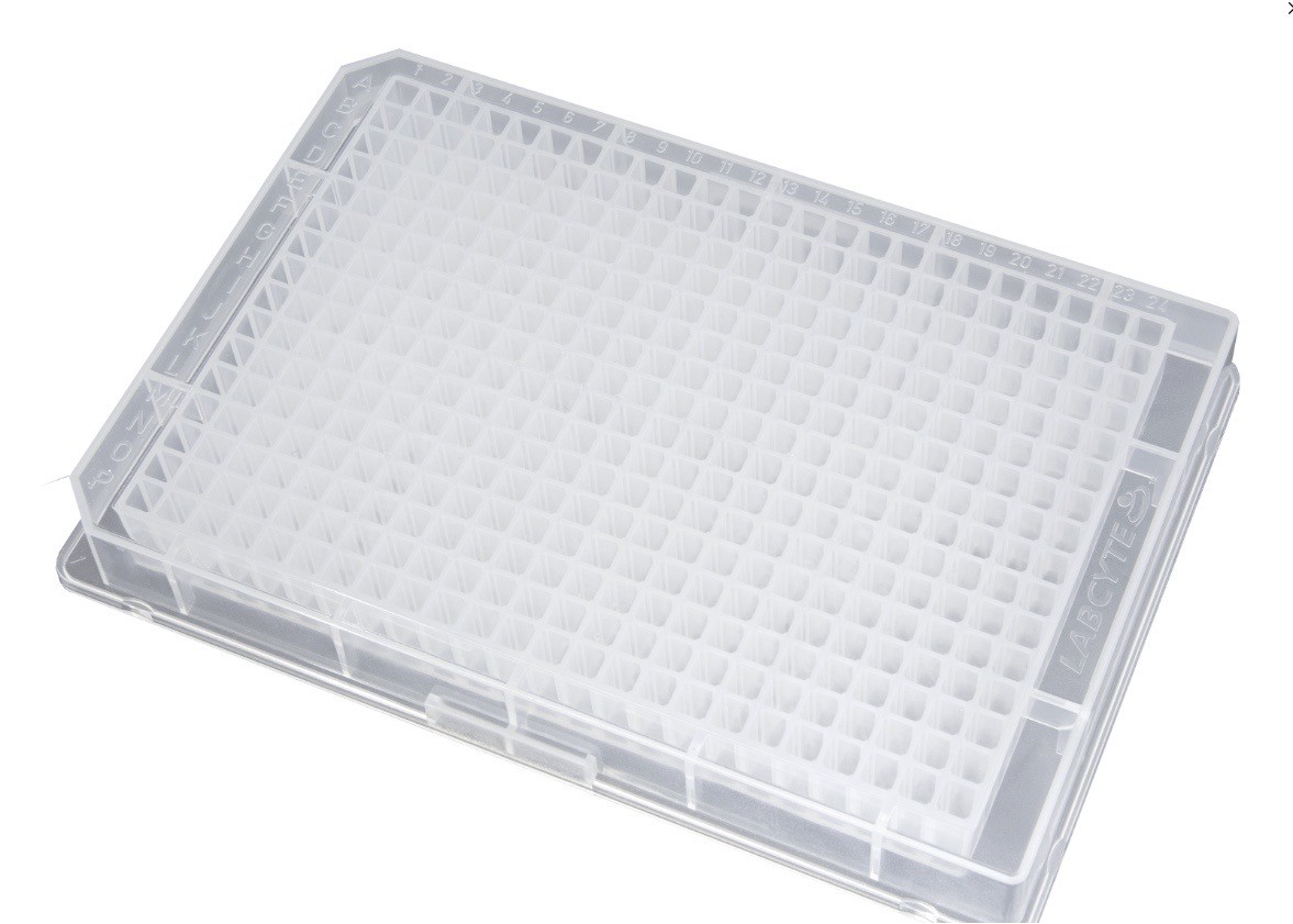(100) LABCYTE Echo Qualified 384-Well Clear PP 2.0 Microplates Sterile PPL-0200