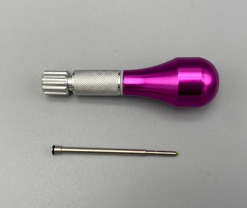 Dental Orthodontic Micro Implants Mini Screw Self-Drilling Fuchsia Screwdriver