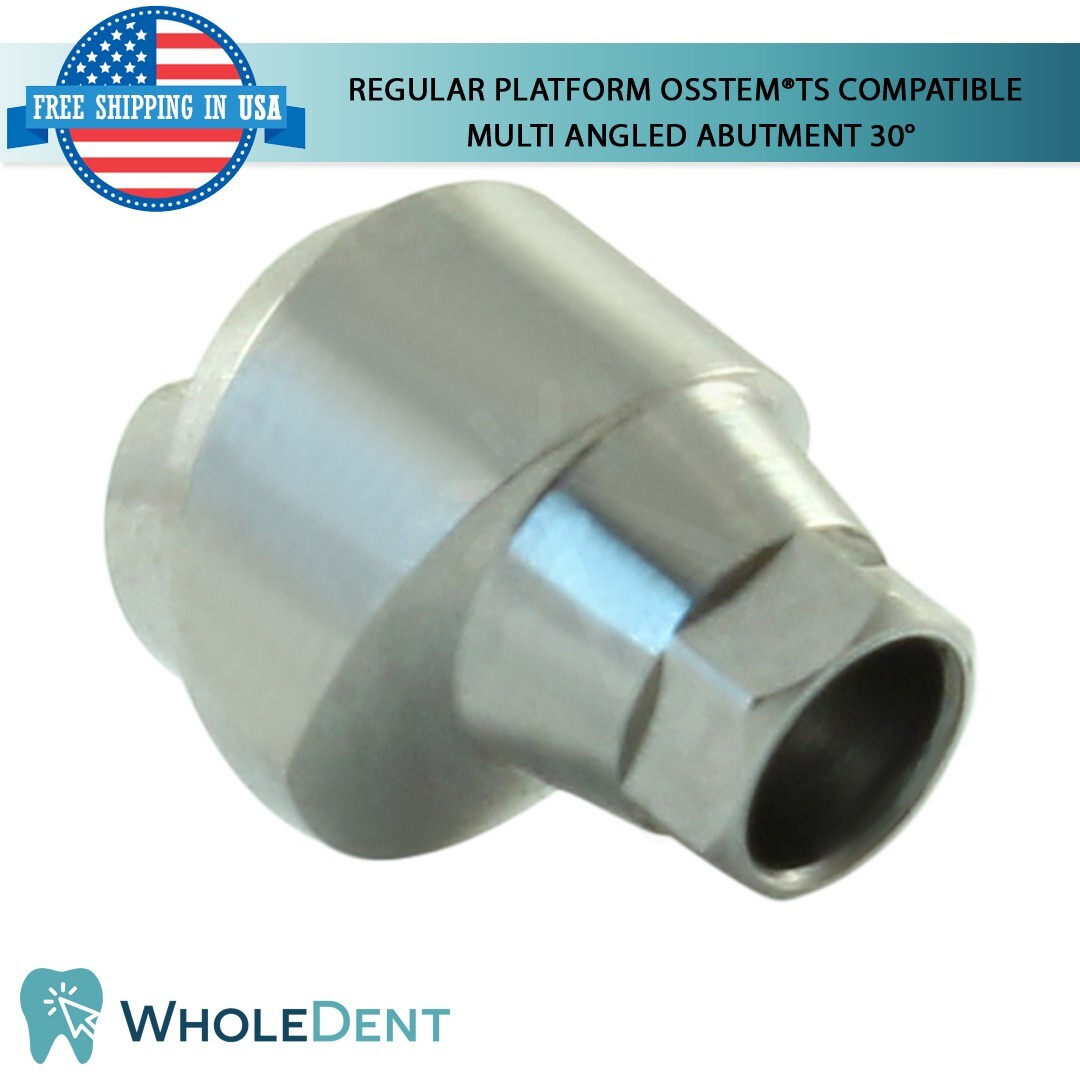 5X Dental Osstem® TS Compatible Regular Platform Multi Angulated Abutment 30°