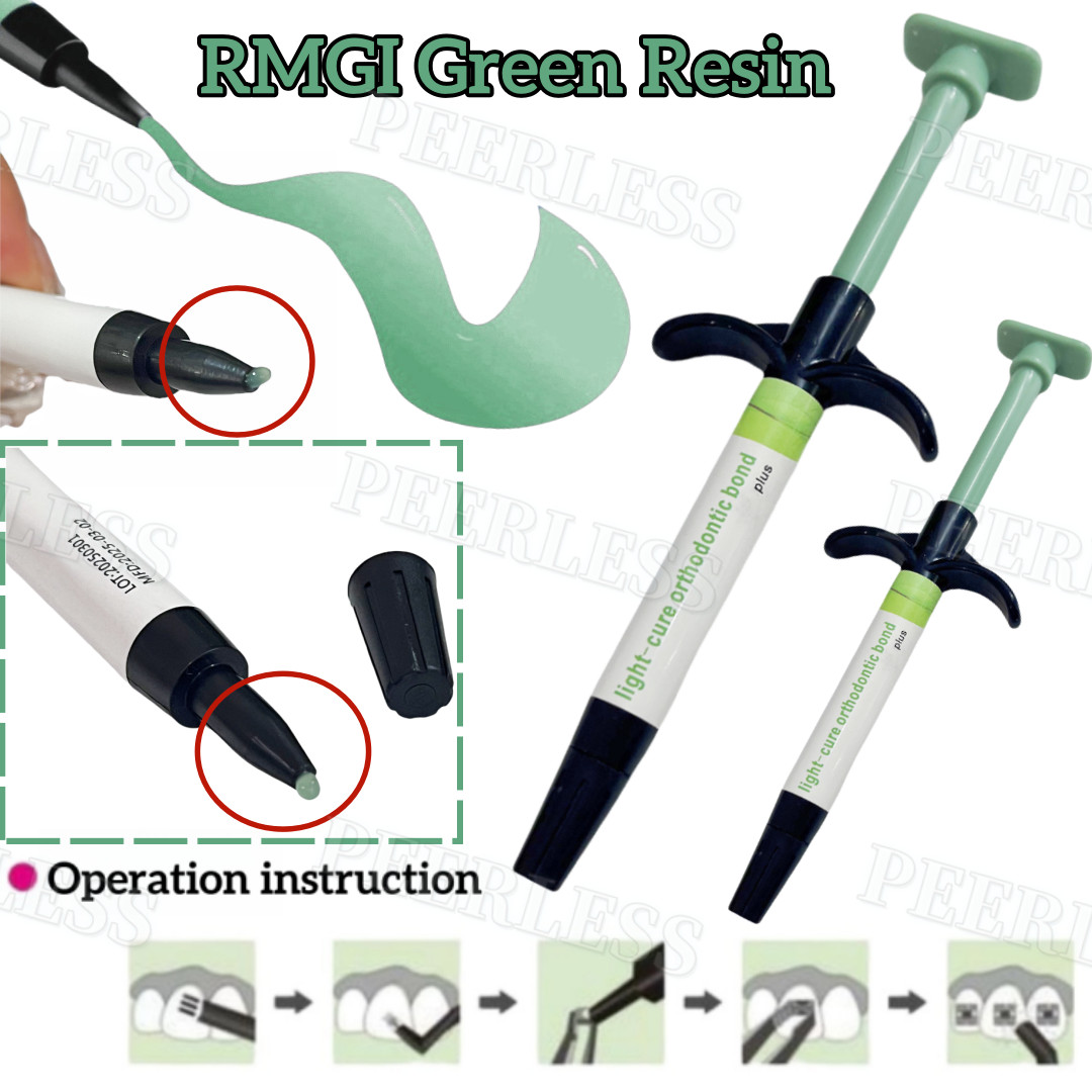Fluoride RMGI Dental Orthodontic Bracket Paste Adhesive Chameleon Bond Resin