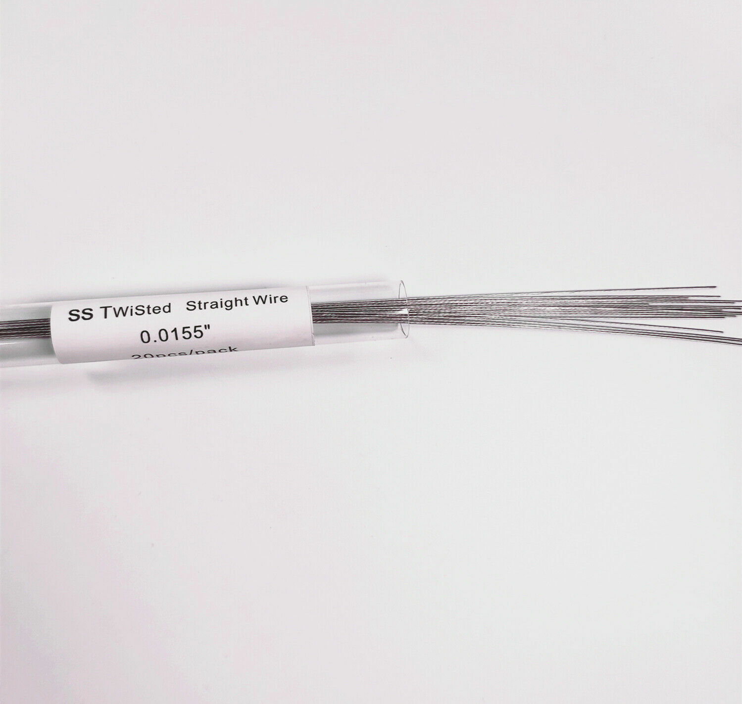 Dental Straight Twist Wires Lingual Retainer Flex 3 Strands 0155/0175/0195/0215