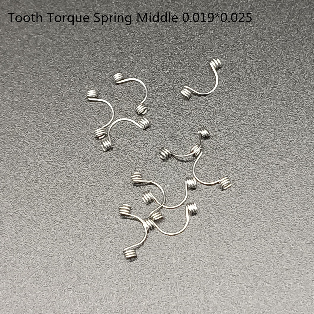 (10 pieces) Orthodontic TORQUING SPRING .019″ x .025″ MEDIUM