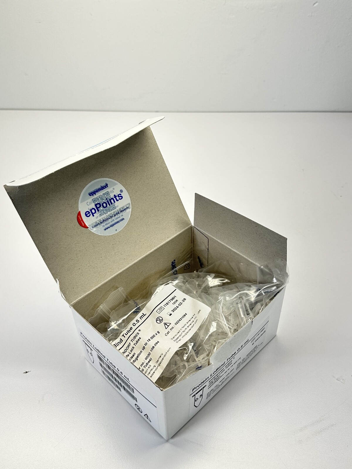 60pk New Protein LoBind Tube 0.5 mL PCR Clean 022431064