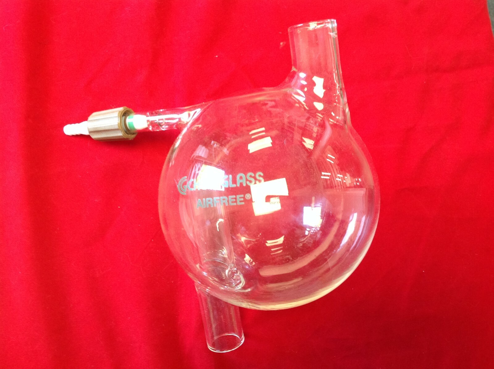 Chemglass AF-0300-08 Airfree Schlenk Laboratory Glassware