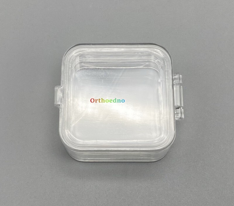 90Pcs Denture False Teeth Membrane Case Container Hinged Display Box Jewelry USA