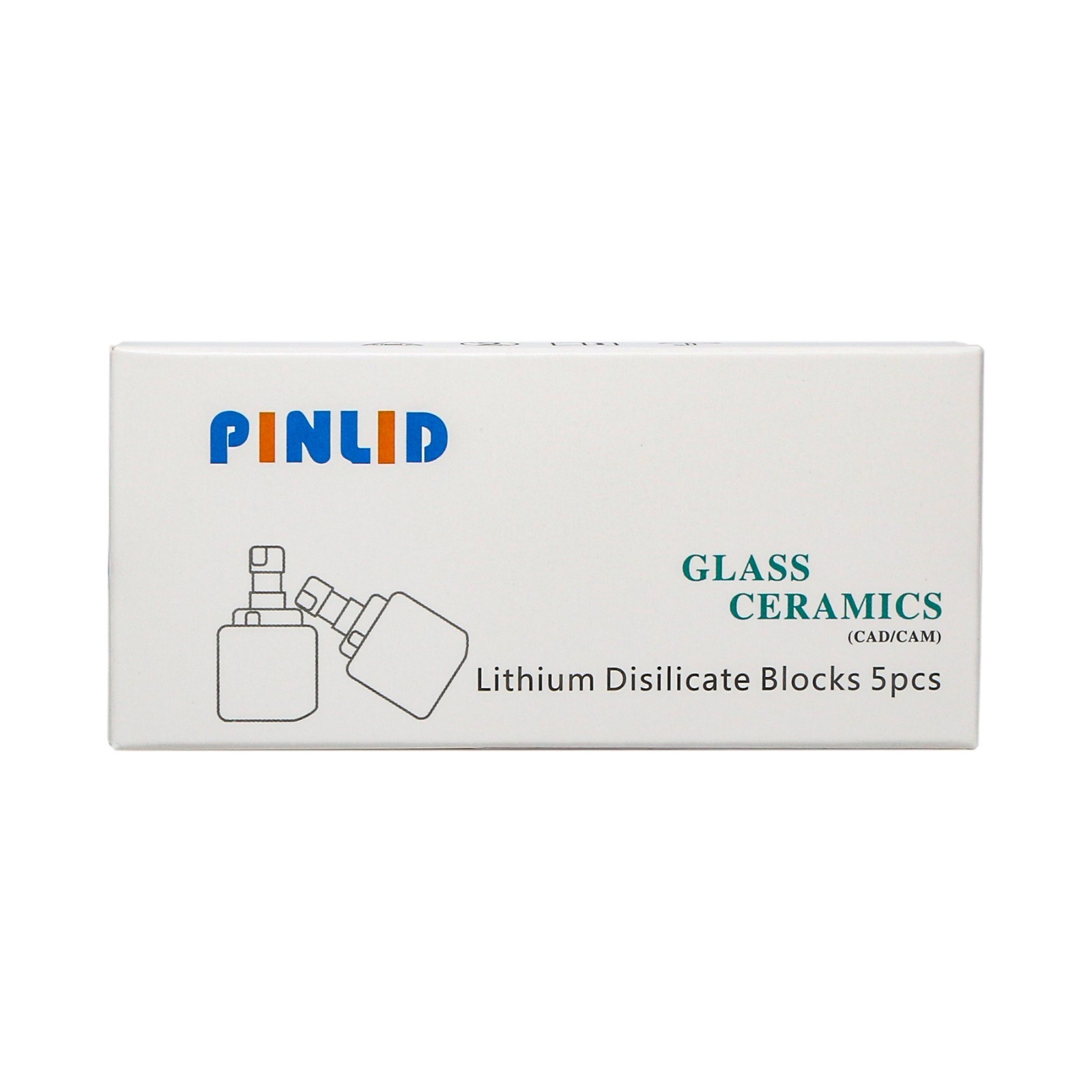 US Dental Lithium Disilicate Block Emax Chairside CAD/CAM CEREC Ceramic Material