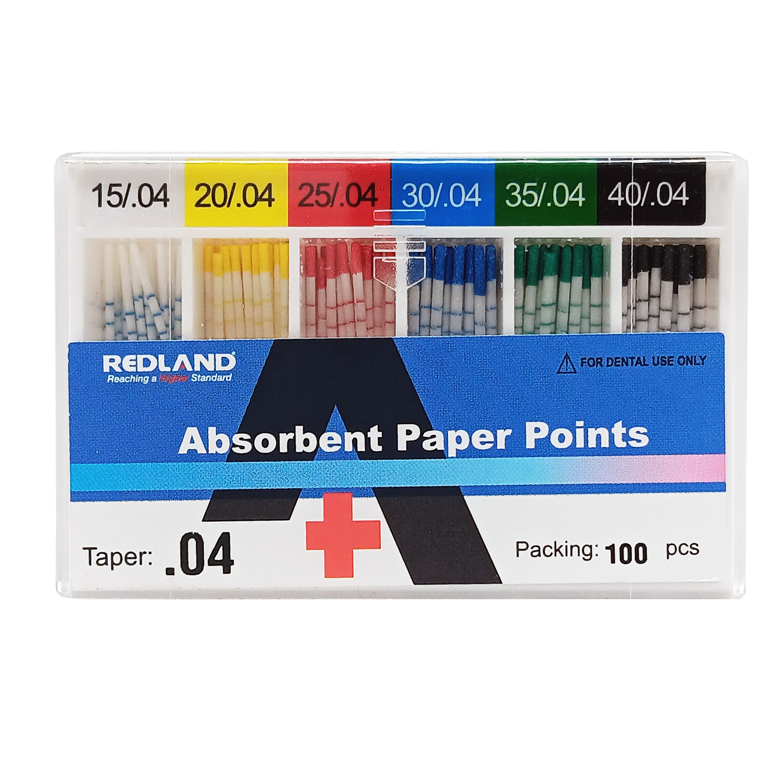 Dental MM Marked Absorbent Paper Points All Size sliding box .02-.04-.06 Taper