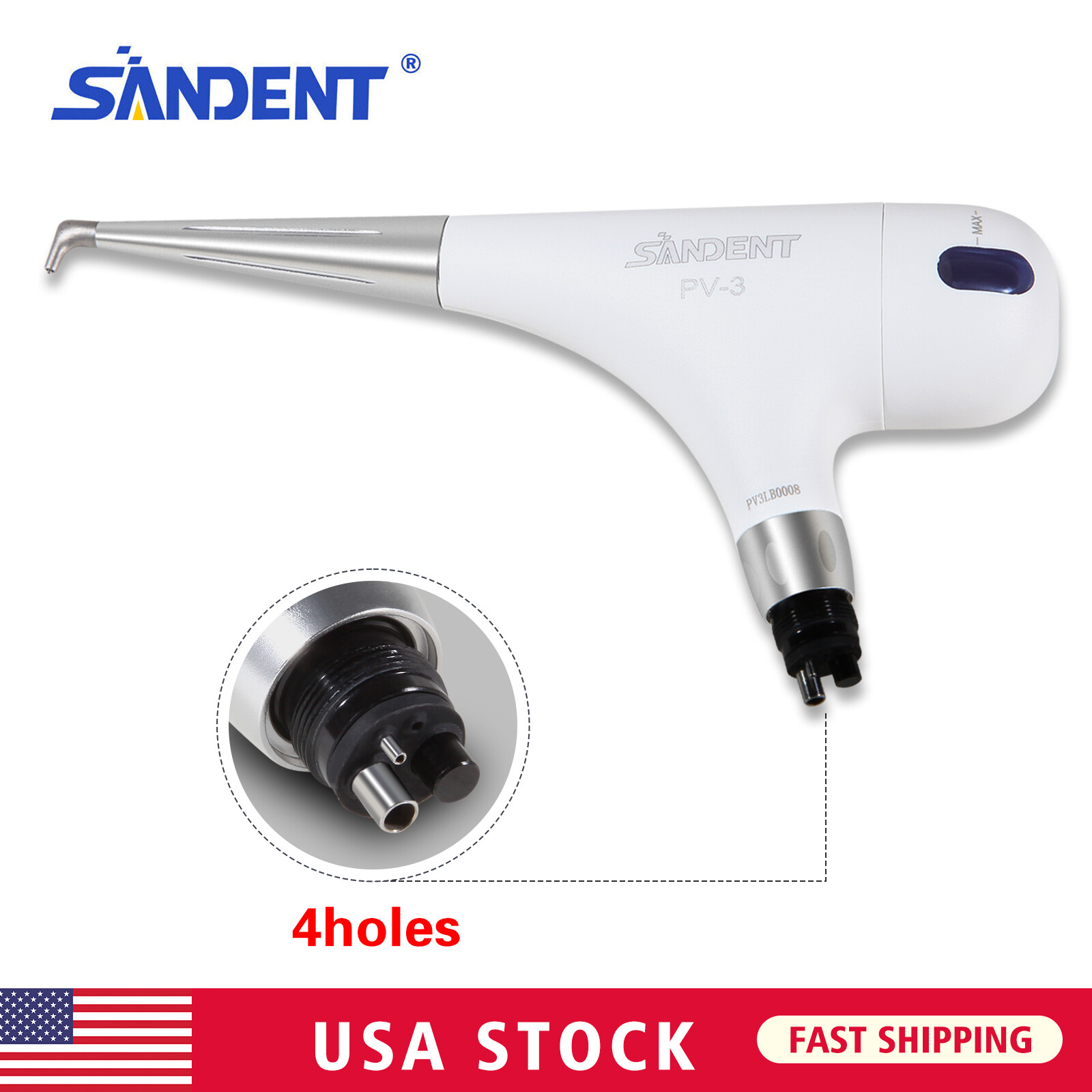 Dental Air Polisher Teeth Polishing Handpiece Hygiene Prophy Air Prophy Unit fo