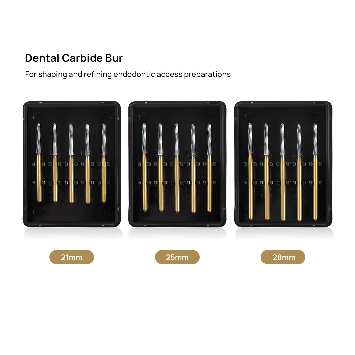 AZDENT Dental Tungsten Carbide /Diamond FG Burs Drills For High Speed Handpiece