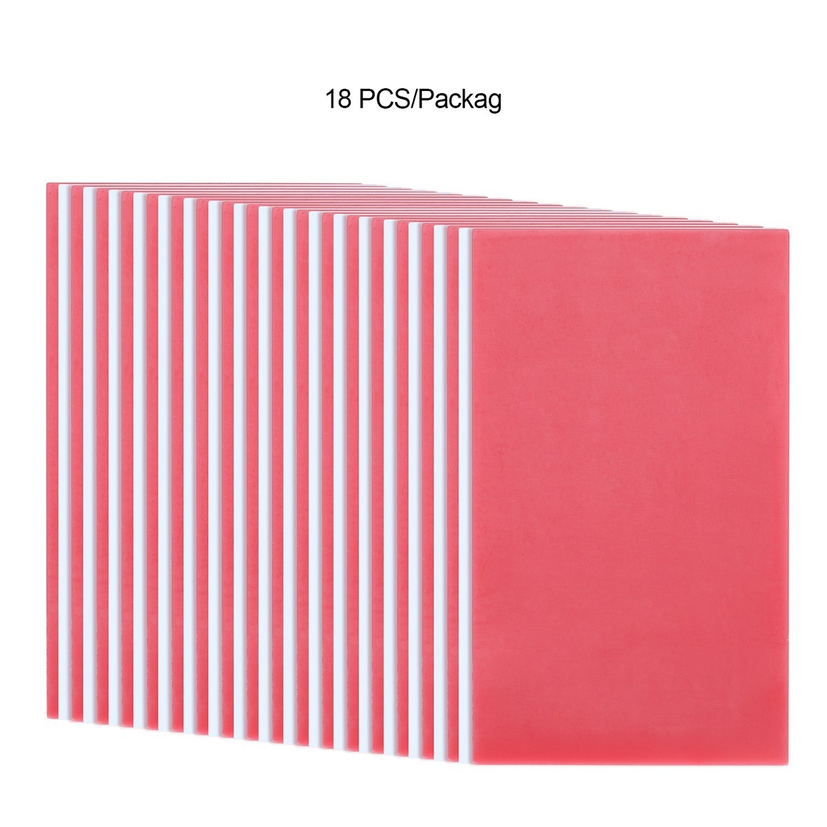 18 sheet/pack Dental Base Plate Wax Molding Casting Denture Utility Bite Casting