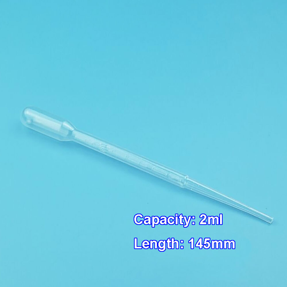 Disposable 1/2/3/5ml Eye Dropper Set Transfer Lab Graduated Pipettes 200/400Pcs