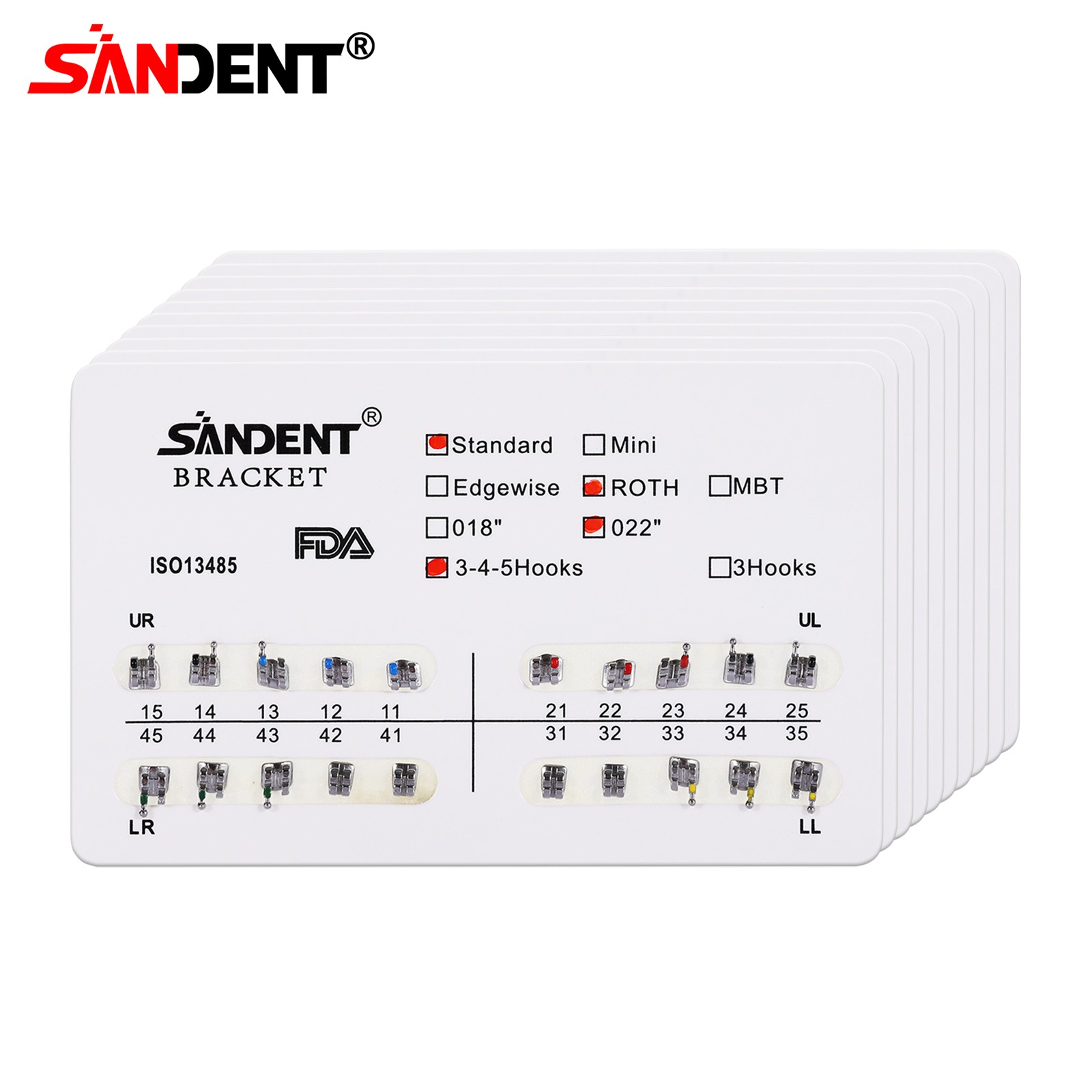 5X Puntas de escalador ultrasónico dental P1 Fit EMS Cavitron pieza de mano USA