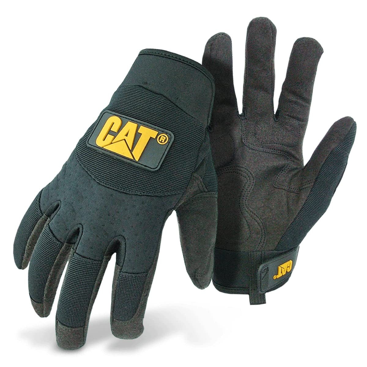 Cat Cat012211M Padded Palm Utility Gloves Black Medium Water-Resistant