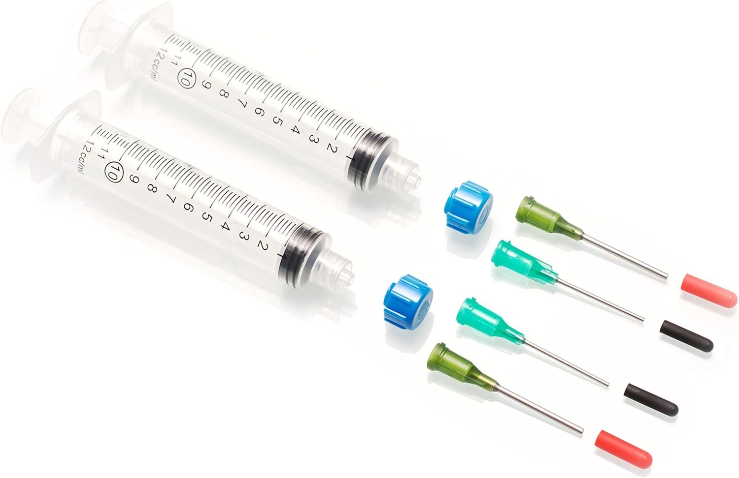 Mini Industrial Syringe Pack – 10ml Luer Lock Syringes, 14 and 18 Gauge Blunt Ne