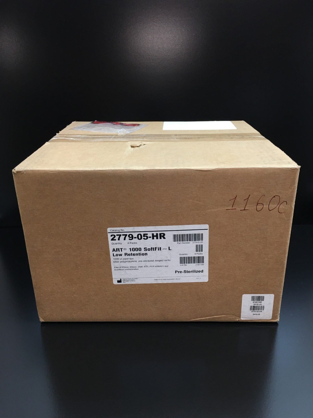 Thermo Scientific REF 2779-05-HR ART 1000μL SoftFit-L Low Retention Pipette Tips