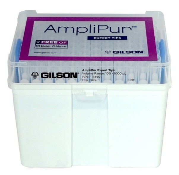 *Case of 4800 Tips* Filter Pipette Tips 100-1000uL Gilson AmpliPur F174401