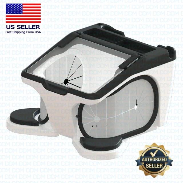 LED Grinding Box for Dust Collector for Dental Lab Compact Ergonomic