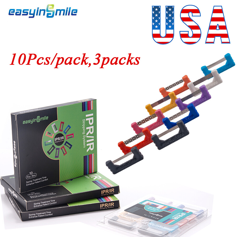 Ortho Reduce strips Dental Interproximal Enamel Reduction Strip IPR/IR kit 3pack