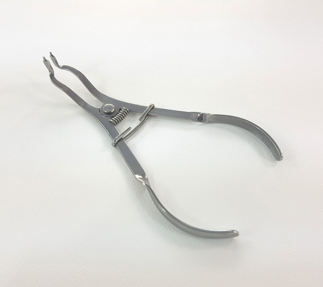 Basic Rubber Dam Ivory, Punch Pliers Kit Dental Orthodontic Dentist Instruments