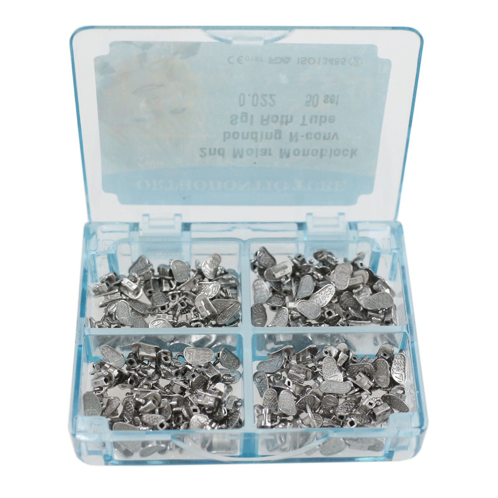 50Sets Dental Orthodontic Buccal Tube Monoblock Roth 022 2nd 7# Molar Bondable