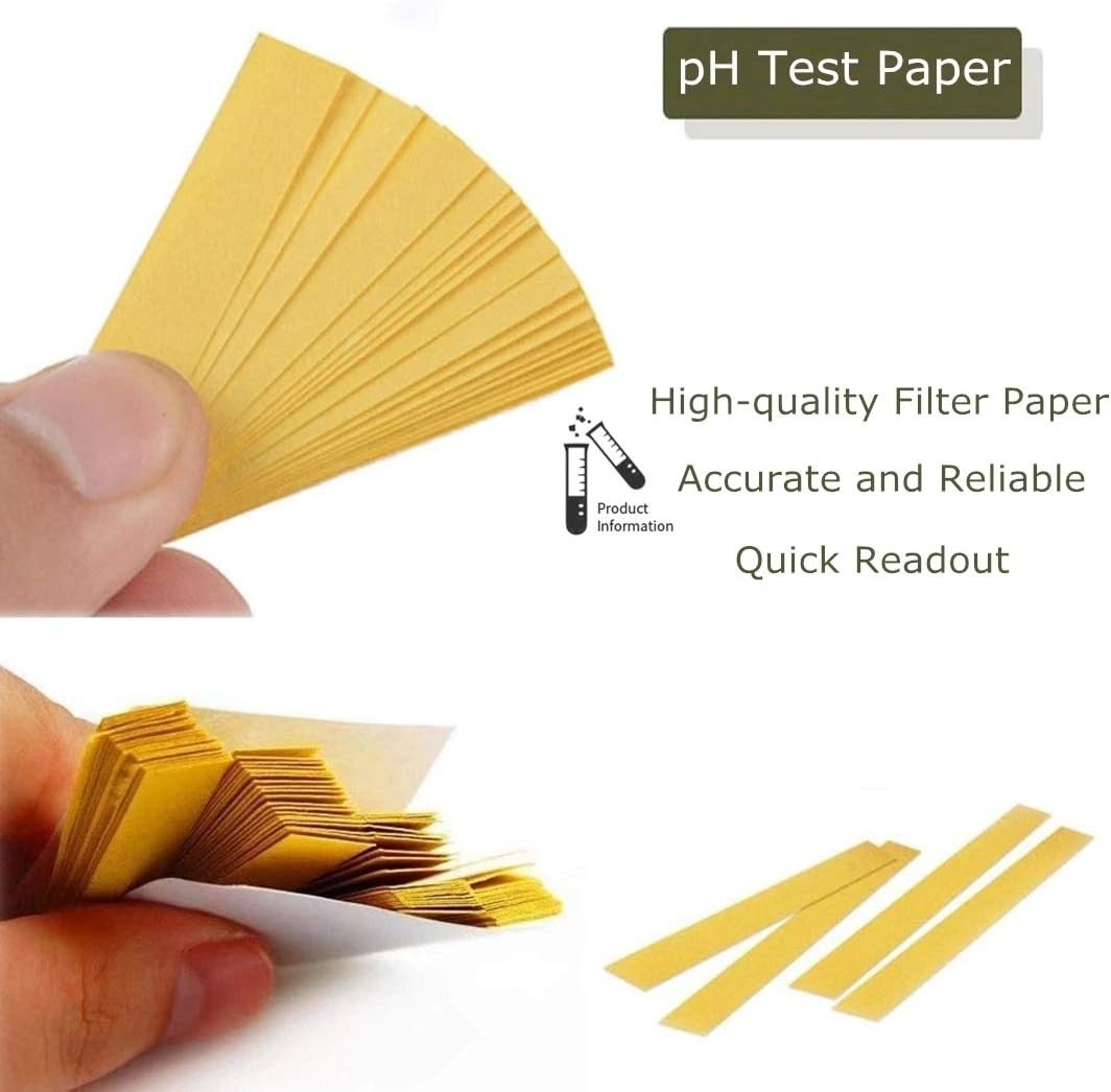 400Pcs pH Indicator Test Strips 1-14 Laboratory Paper Litmus Tester Urine Saliva