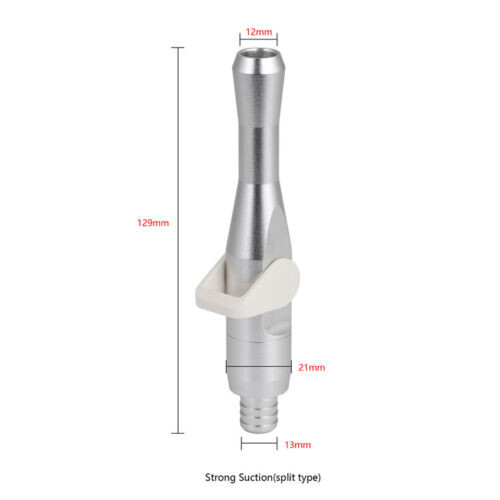 5*Dental Saliva Ejector Suction Tips Adaptor Valve HVE/SE Universal Strong/Weak