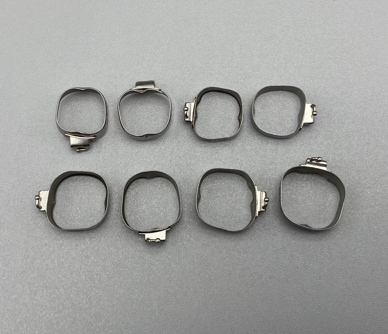 4pcs/kit Dental Orthodontic Molar Bands&Buccal Tubes #29-44+ Roth 018/022