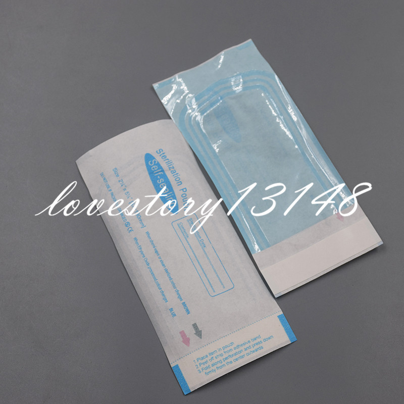 200 Pcs Dental Self-Sealing Sterilization Bag/Pouch 2 1/4″X5 1/8″ 57*130 mm Sale