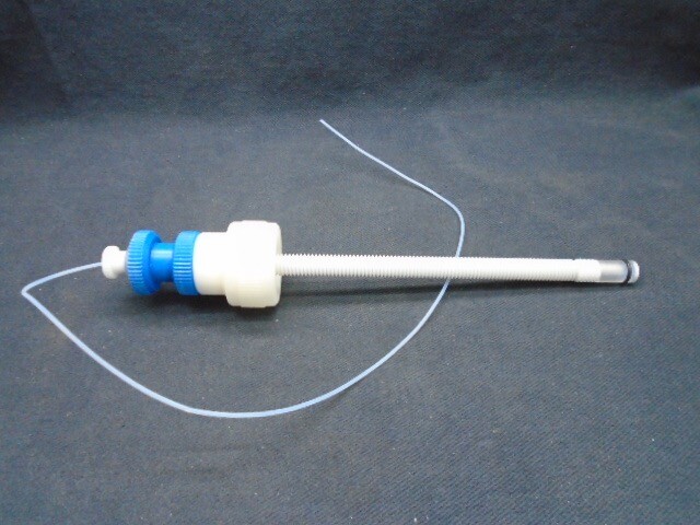PTFE Small Chromatography Flow Adapters for 1/16” OD Tubing 9” OAH