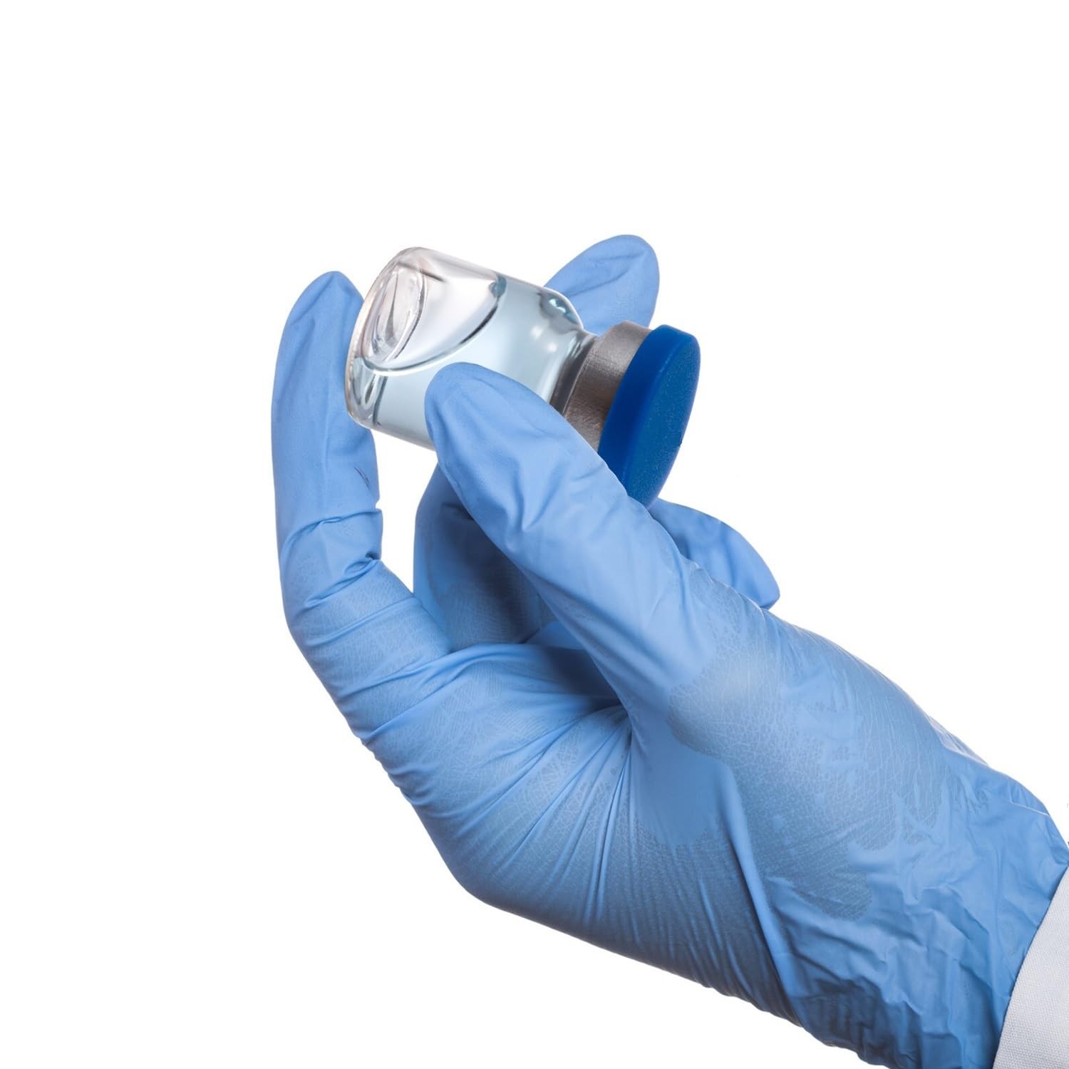 100PCS 3ml Glass Vials Clear Headspace Vials Lab Vial with Plastic-Aluminum Caps