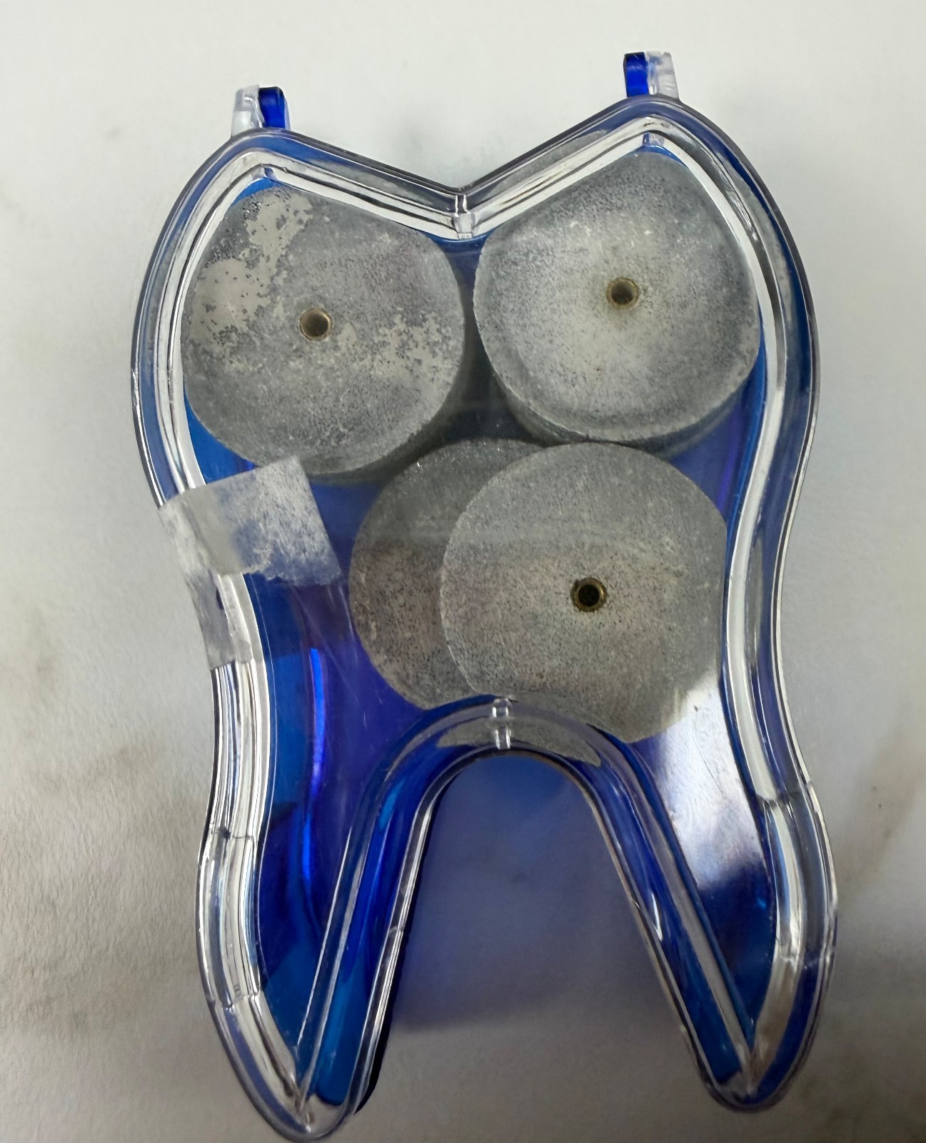 Dental Separating Discs Grinding Wheels Lab Supply with Blue Tooth Case