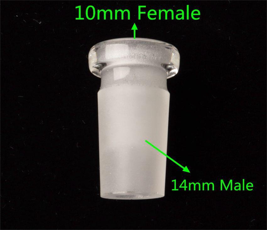 Glass Adapters 10mm, 14mm, 18mm Male/Female Joint Extension Reducers