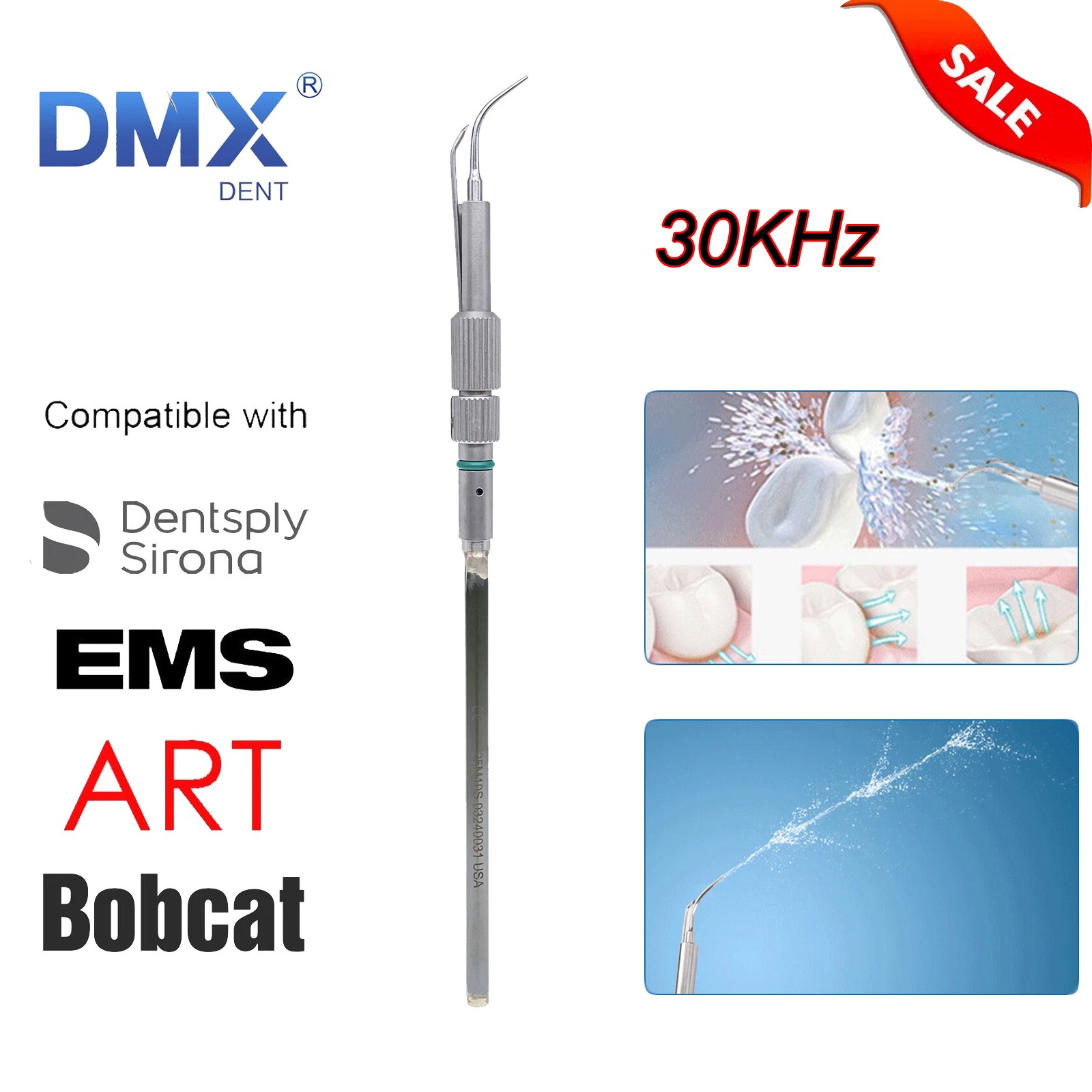 P100 P-100 Cavitron Dental Inserts Tips Ultrasonic 30kz Slim Series Tip insert
