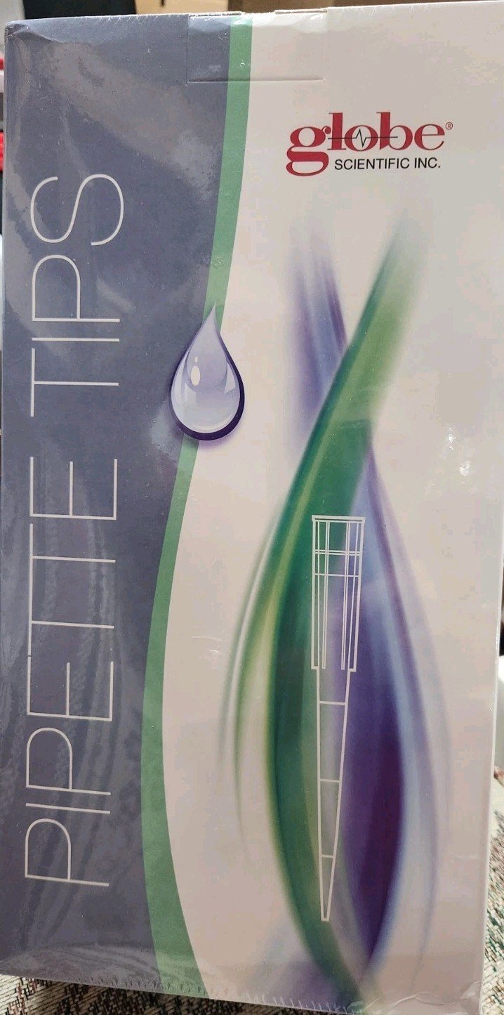 Globe Scientific 1.0to 300uL, Natural, 96 Pipette Tip, Universal,Graduated ,59mm