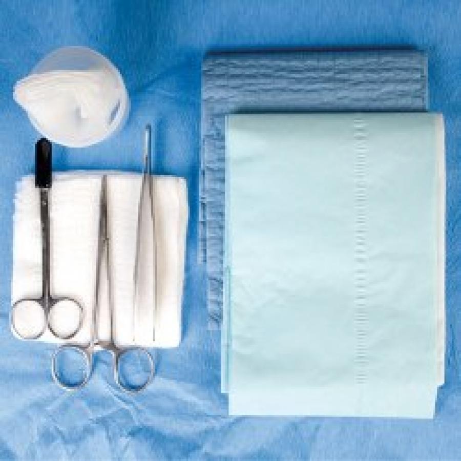 McKesson Suture Trays, Sterile, 1 Count, 7478