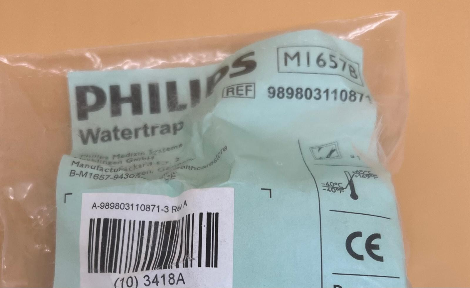 NEW – ORIGINAL – PHILIPS REF M1657B, 989803110871 WATERTRAP -lot Of 10