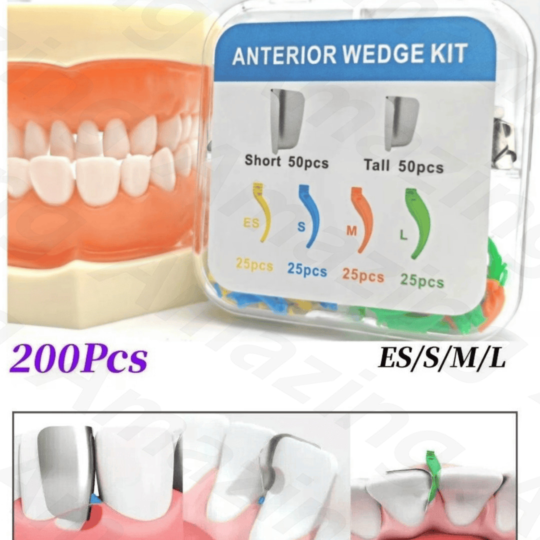 Dental Anterior Matrix System Wedge Sectional Cervical Teeth Gap Restoration Kit