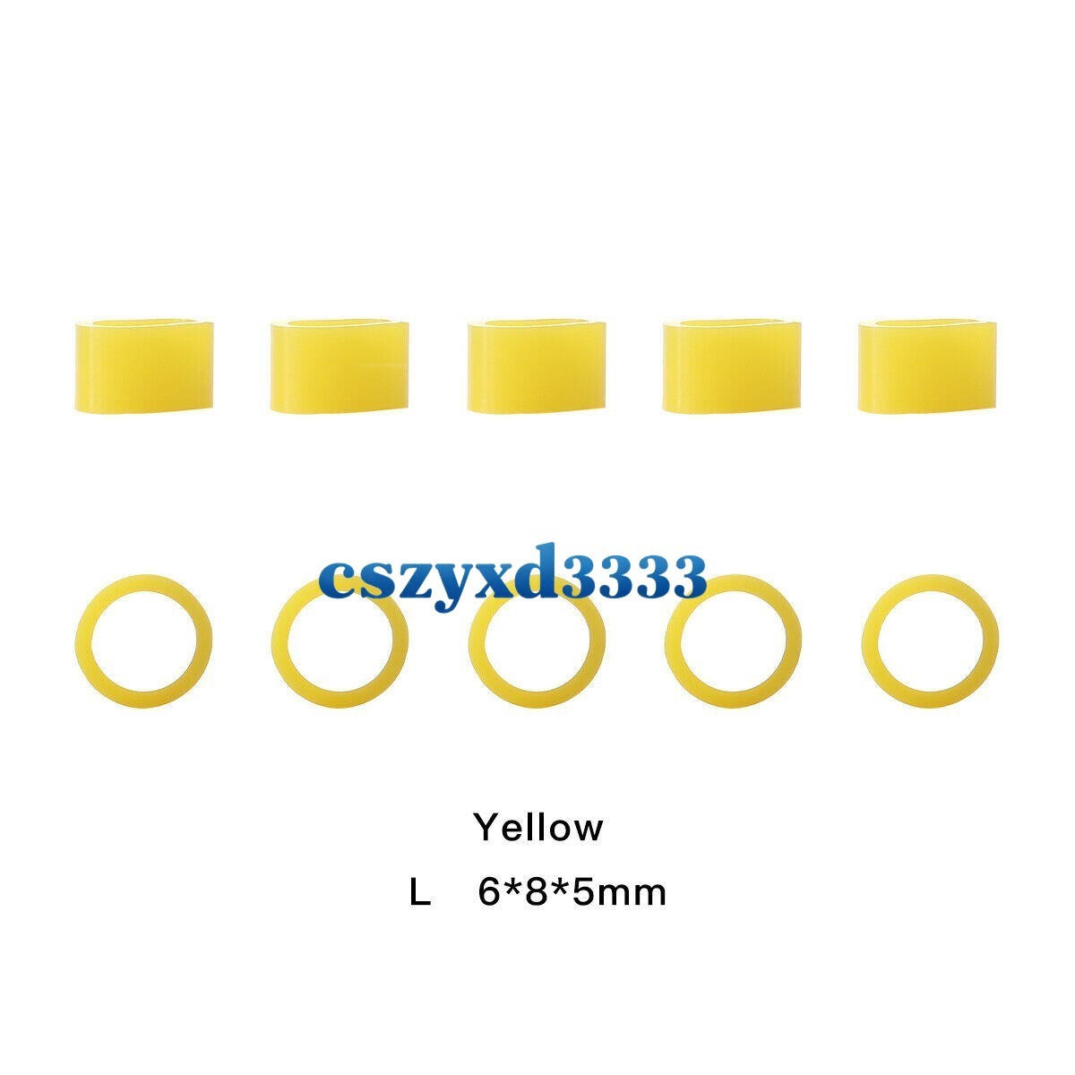 100Pcs Dental Code Ring Multi-Color Autoclavable Dental Silicone Color Code Ring