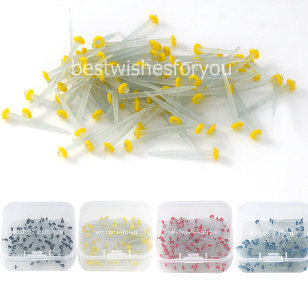 Dental Endo Quartz Fiber Post Root Canal Pins 1.0 1.2 1.4 1.6mm Straight Posts