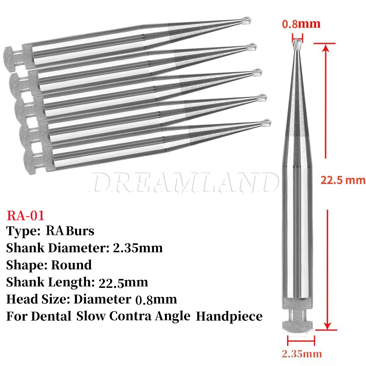 Sale Carbide Burs RA FG For Contra Angle Slow / High Speed Handpiece ds