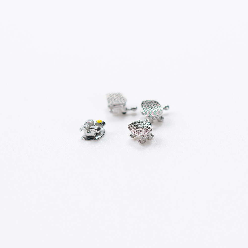 5Kits Easyinsmile Dental Orthodontic Metal Brackets Roth/MBT .022 hook 345 USA