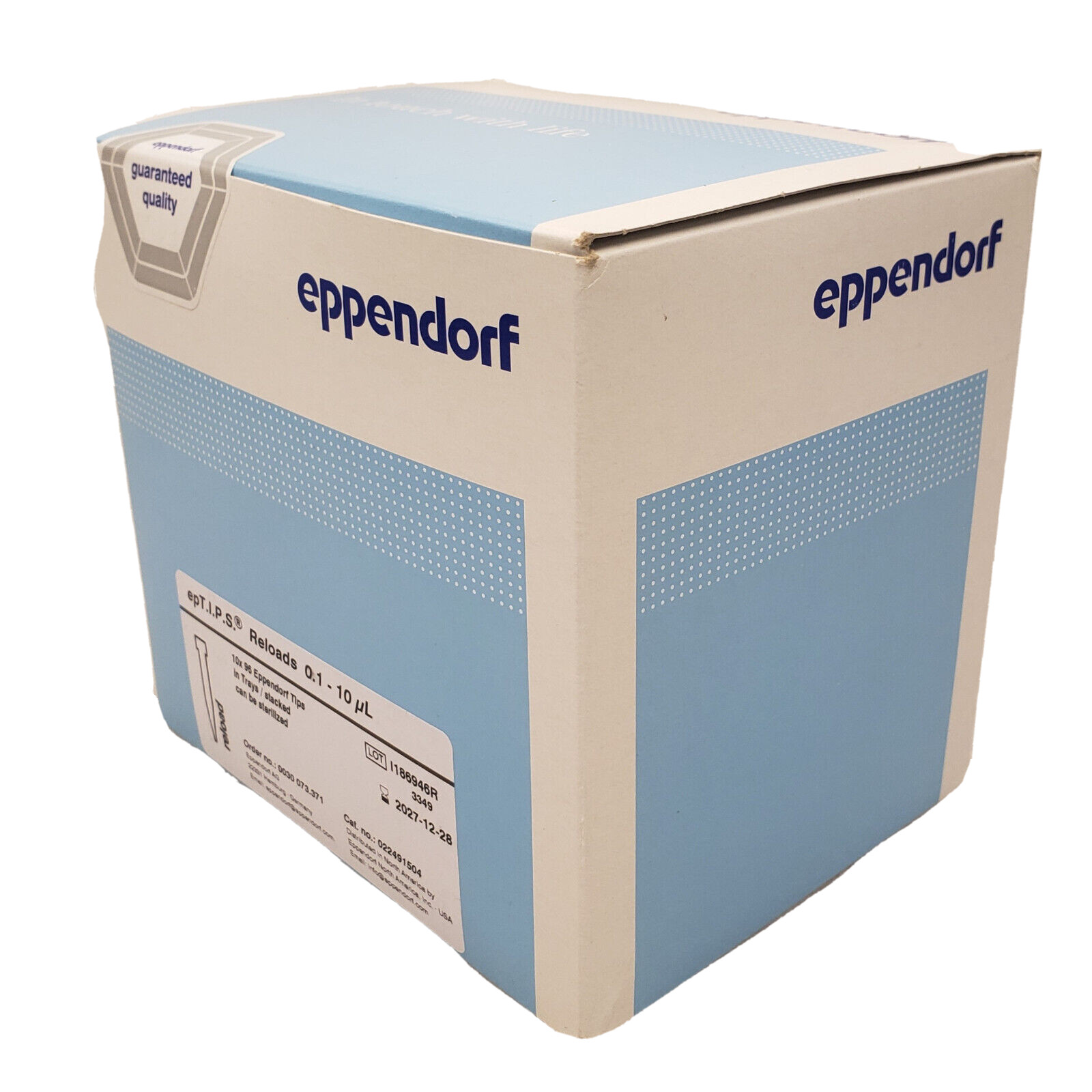 Eppendorf 022491504 Pipette Tips epT.I.P.S. Reloads 0.1 to 10µL – EXP 2027/12/28