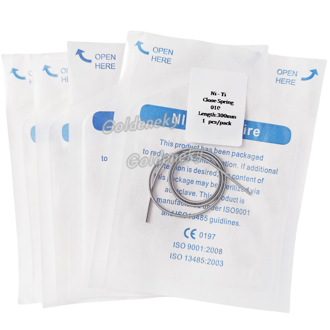 Orthodontic Dental Niti Coil Spring Closed Spring 010 Fits Any Archwire 1Pc/Pack