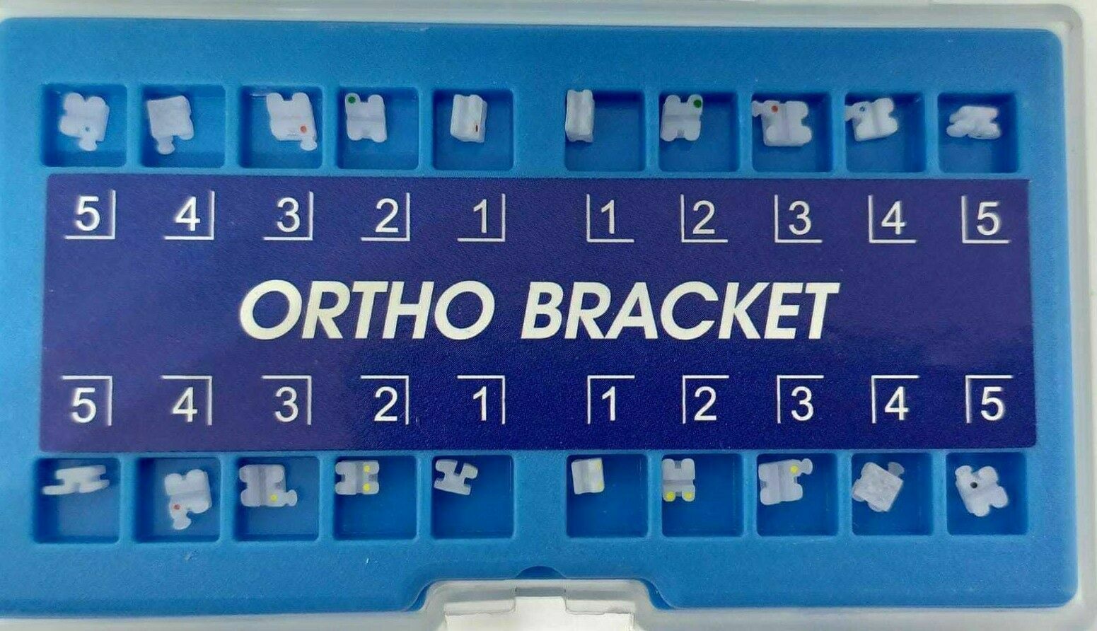 Economic With HOLES on the Base Ceramic Brackets 3,4,5 with hooks Orthodentalusa